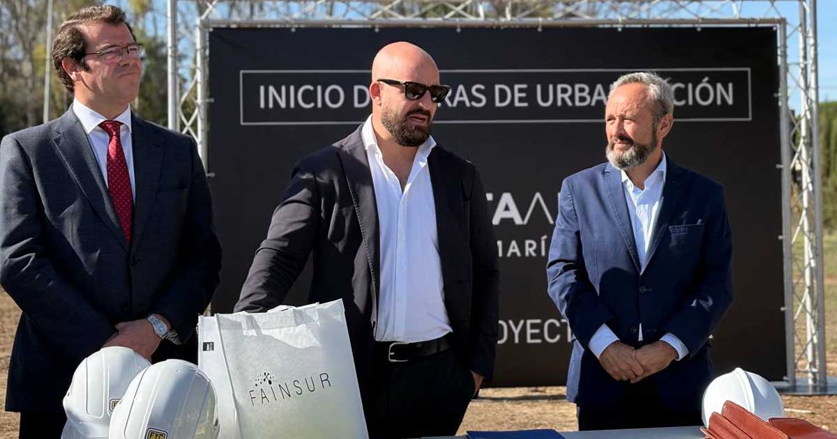 La urbanización de “Las Marías” inicia su desarrollo con la colocación de su primera piedra