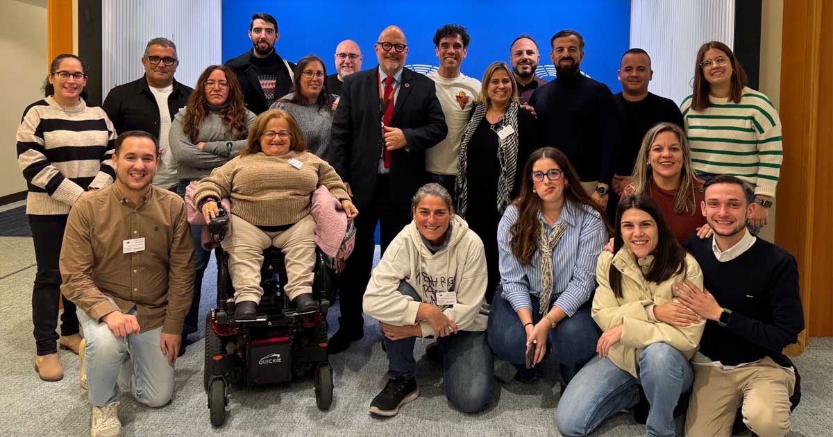 El PSOE de El Puerto, presente en los encuentros sobre derechos LGTBI del Parlamento Europeo