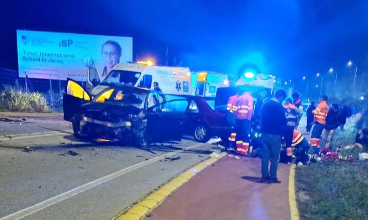 Un accidente de tráfico en Fuentebravía se salda con un fallecido y dos heridos leves