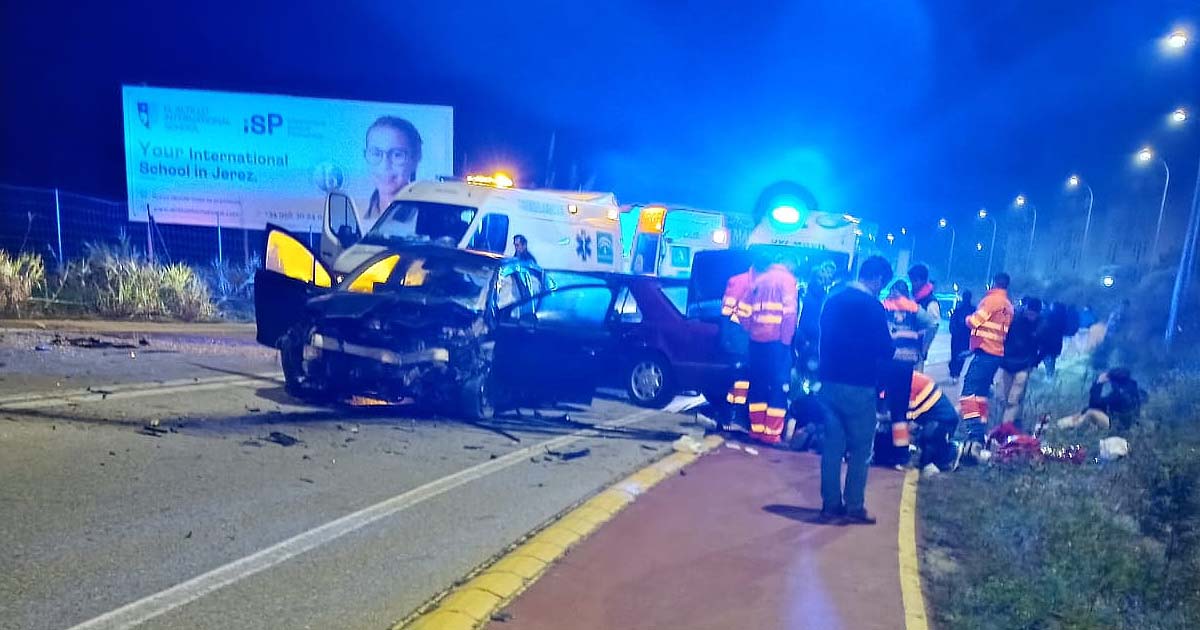 Un accidente de tráfico en Fuentebravía se salda con un fallecido y dos heridos leves