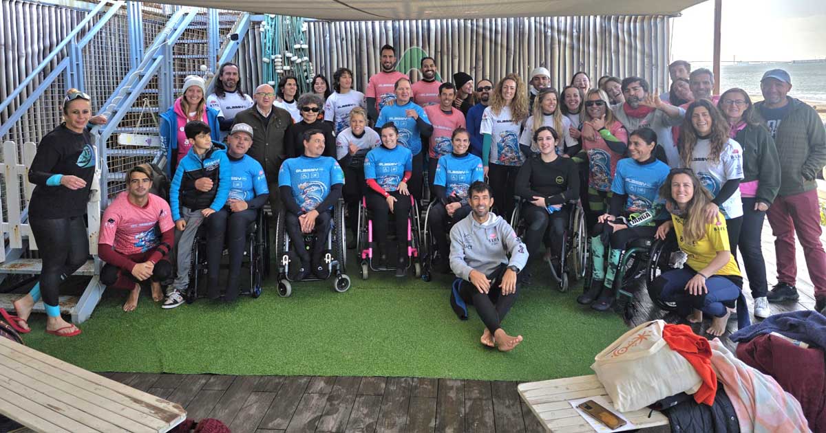 El XXIII Encuentro B-Life de Surf Adaptado convierte Las Redes en una jornada de inclusión y superación