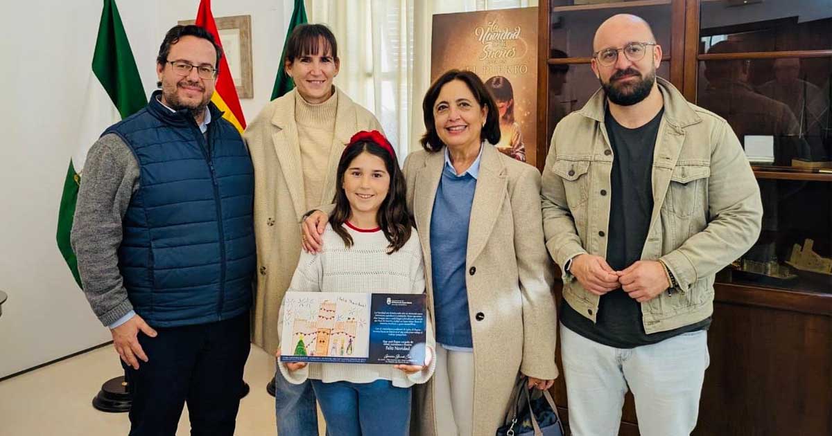 Clara Fernández Mauduit gana el Concurso de Dibujo que ilustrará la Felicitación Oficial de Navidad