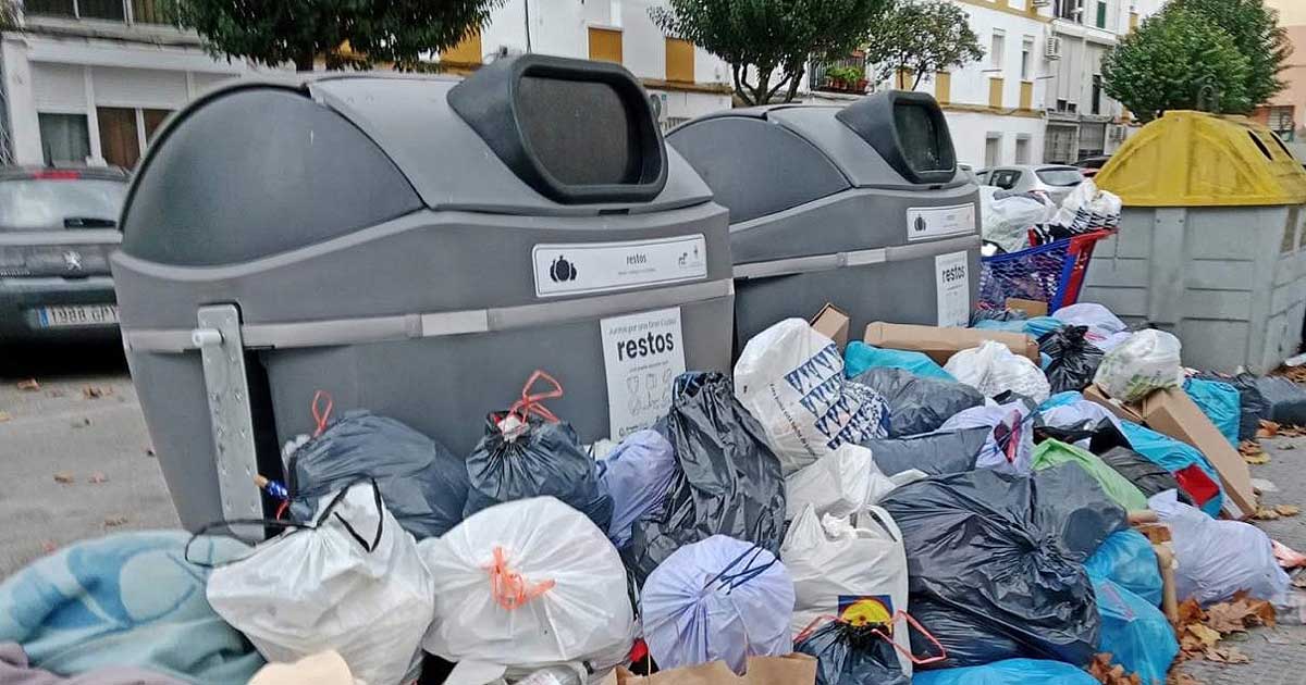 El PSOE lleva al Pleno una moción para revisar los nuevos contenedores y la limpieza viaria en los barrios