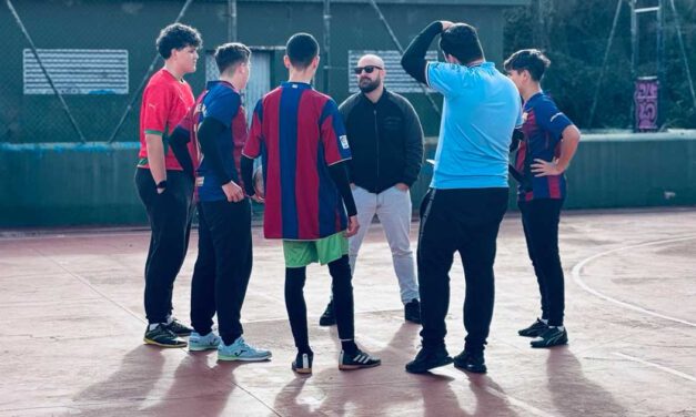 Arrancan las obras de mejora de la pista deportiva de la Barriada Sudamérica