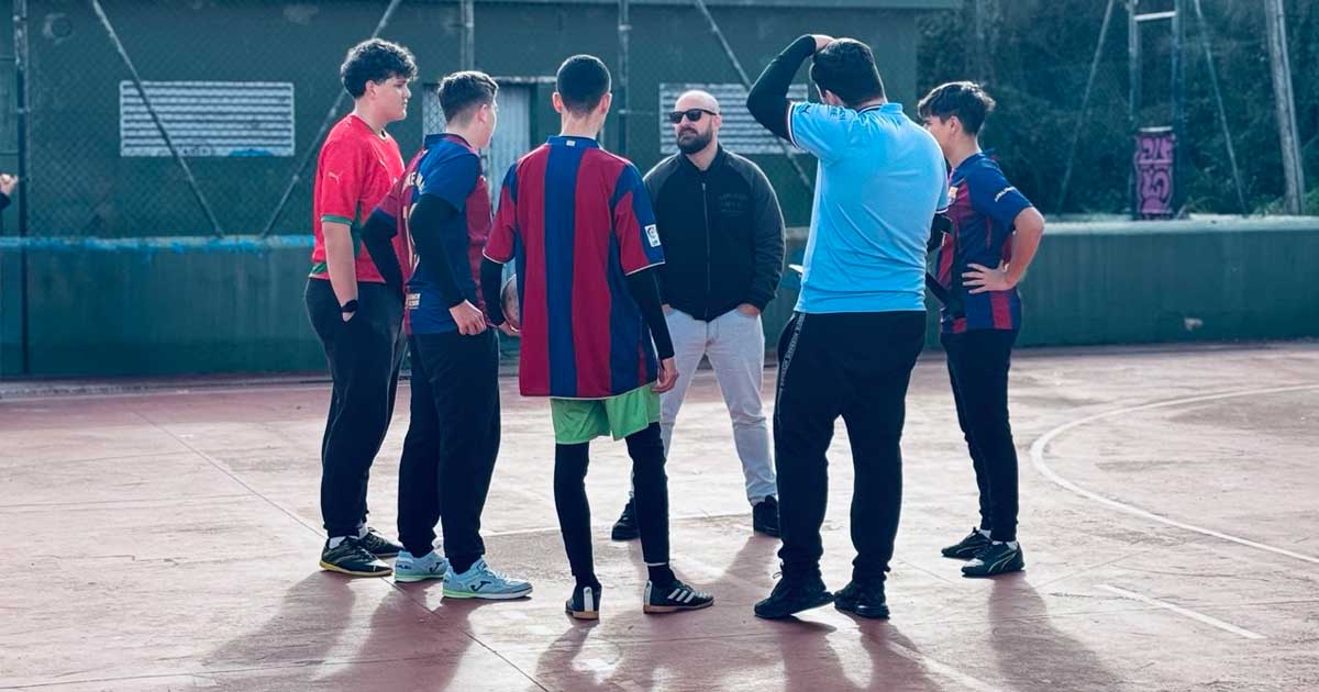 Arrancan las obras de mejora de la pista deportiva de la Barriada Sudamérica