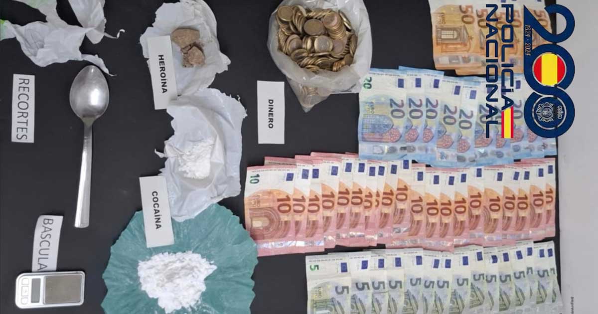 El Puerto: desmantelan dos puntos de venta de droga y detienen a tres personas