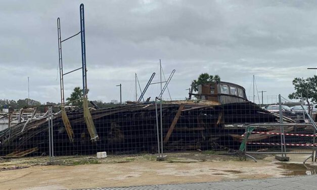 El deterioro del Vapor Adriano III tras las lluvias reactiva el debate sobre su futuro inmediato