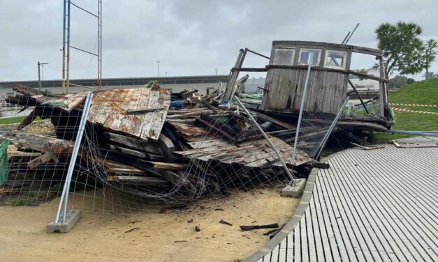 El último temporal provoca nuevos daños en El Vaporcito