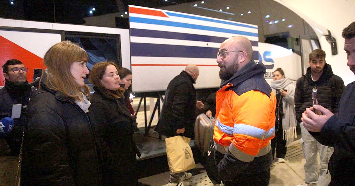 22 portuenses atrapados en Madrid vuelven a casa gracias a un autobús contratado por el Ayuntamiento