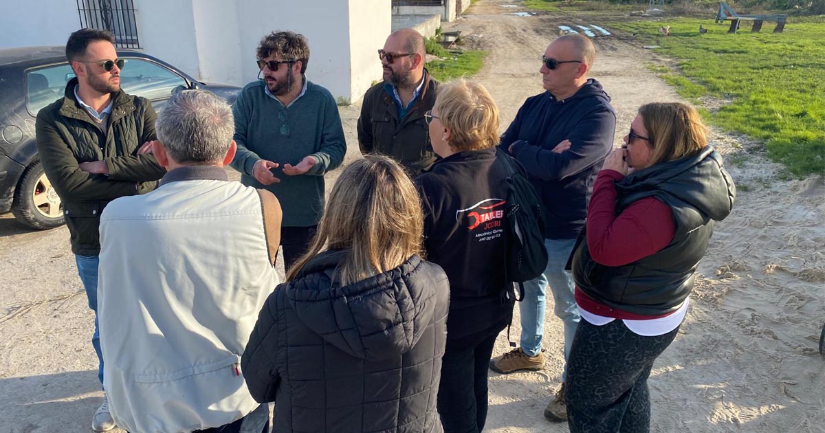 El Ayuntamiento inicia la reparación de la Cañada del Verdugo y el Camino de los Romanos tras las lluvias
