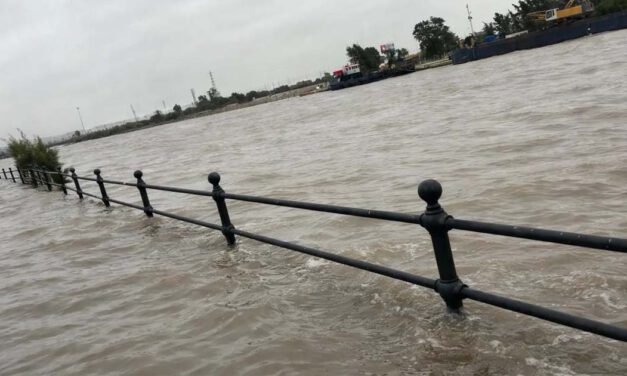 Alertan de la difusión de imágenes falsas del Guadalete generadas por IA durante el episodio de lluvias