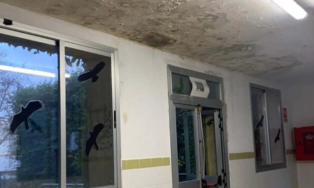 Adelante El Puerto denuncia el estado de los centros educativos tras las lluvias