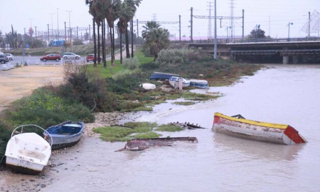 Protección Civil envía una alerta masiva a los móviles de El Puerto por la crecida del Guadalete