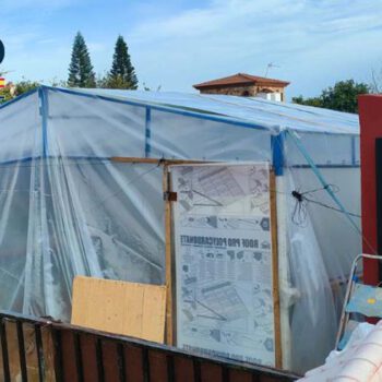 La Policía Nacional interviene 132 plantas de marihuana en un invernadero de una vivienda de El Puerto