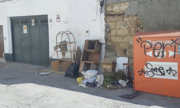 La acumulación de residuos y vertidos sanitarios dispara la preocupación vecinal en La Vid