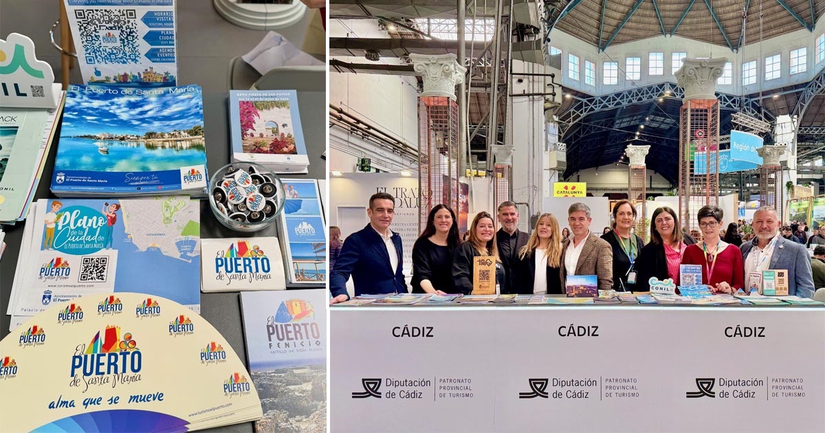 El Puerto se promociona en B-Travel 2026 ante más de 25.000 viajeros en Barcelona