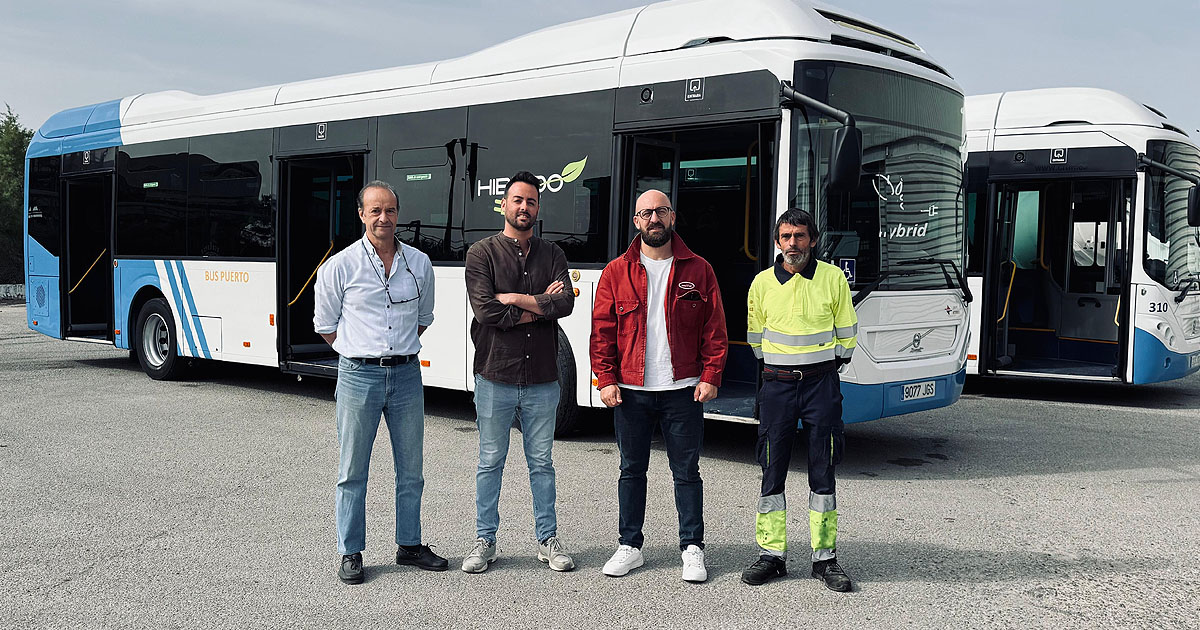 El Puerto refuerza su transporte urbano con autobuses híbridos en plena Feria y verano