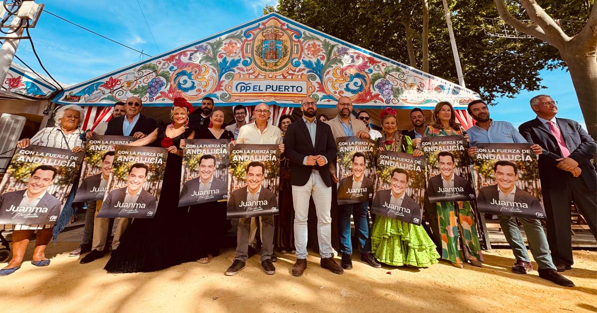 La campaña andaluza del PP arranca en Las Banderas con la Feria como escenario