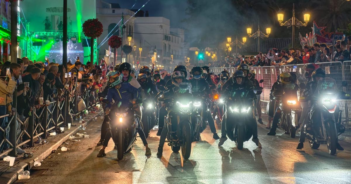 Viernes de Motorada: El Puerto se llena como hacía años
