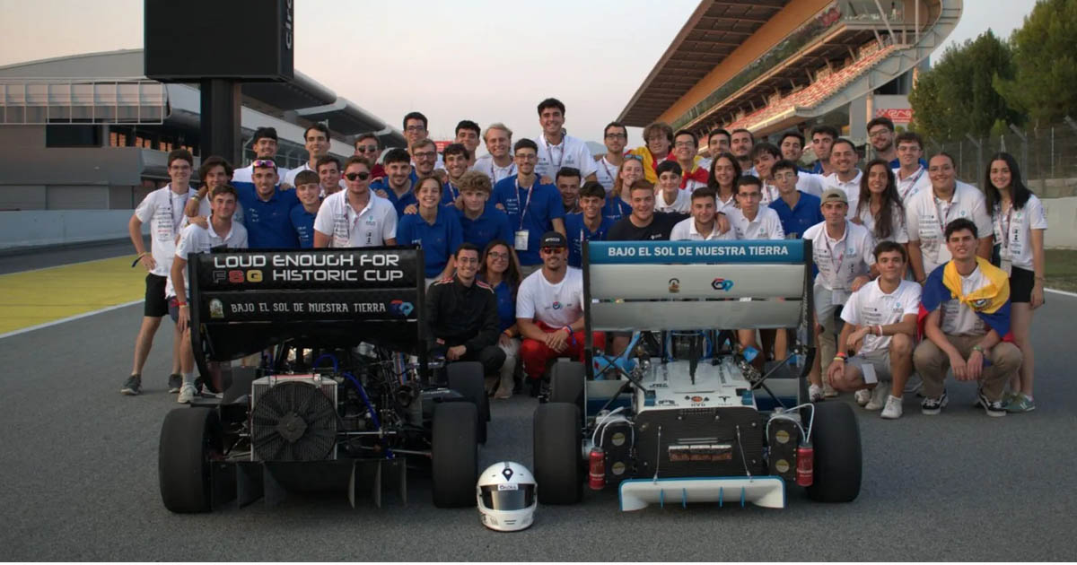 El Paseo acerca la ingeniería universitaria con Fórmula Gades y su monoplaza al público