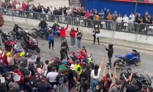La escena que nadie esperaba en plena Motorada de El Puerto