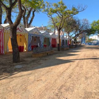 La Preferia toma forma en el Parque de la Victoria con el inicio del montaje La Preferia toma forma en el Parque de la Victoria con el inicio del montaje