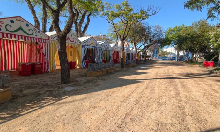 La Preferia toma forma en el Parque de la Victoria con el inicio del montaje