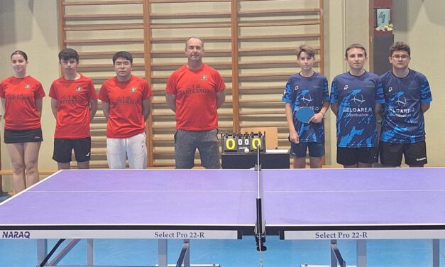 Jornada casi perfecta para el CD El Puerto Tenis de Mesa