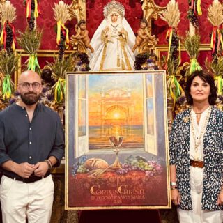 El Corpus Christi 2026 presenta el cartel de Nuria Barrera como antesala de su procesión por el centro histórico