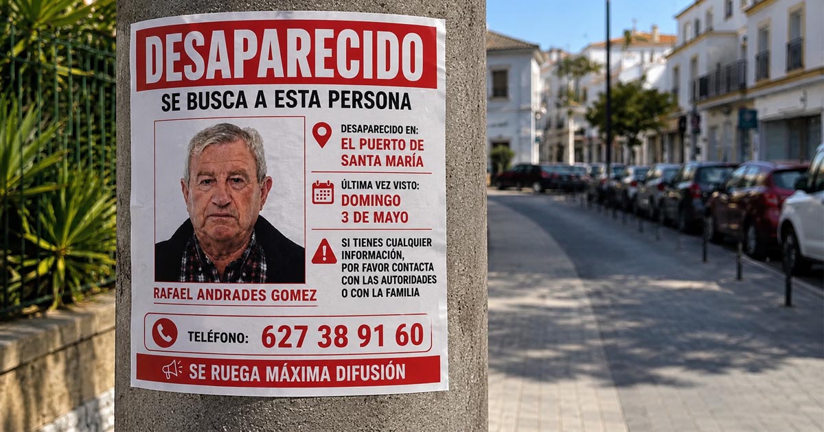 Encuentran muerto en Barbate al hombre desaparecido en El Puerto