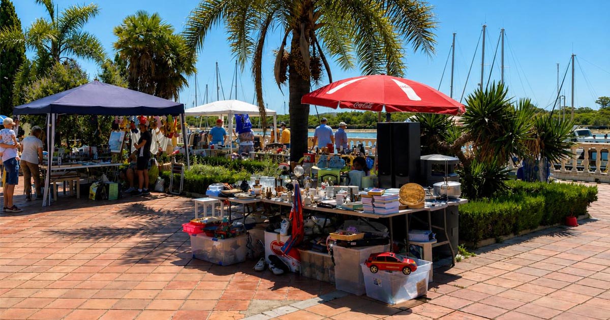 El Mercadillo Solidario de La Puntilla se traslada excepcionalmente al sábado por la Media Maratón