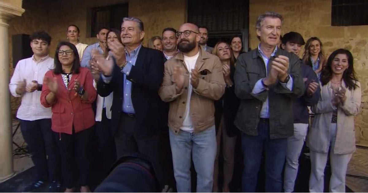 Feijóo reclama transparencia al Gobierno sobre la gestión del hantavirus en un acto electoral en El Puerto
