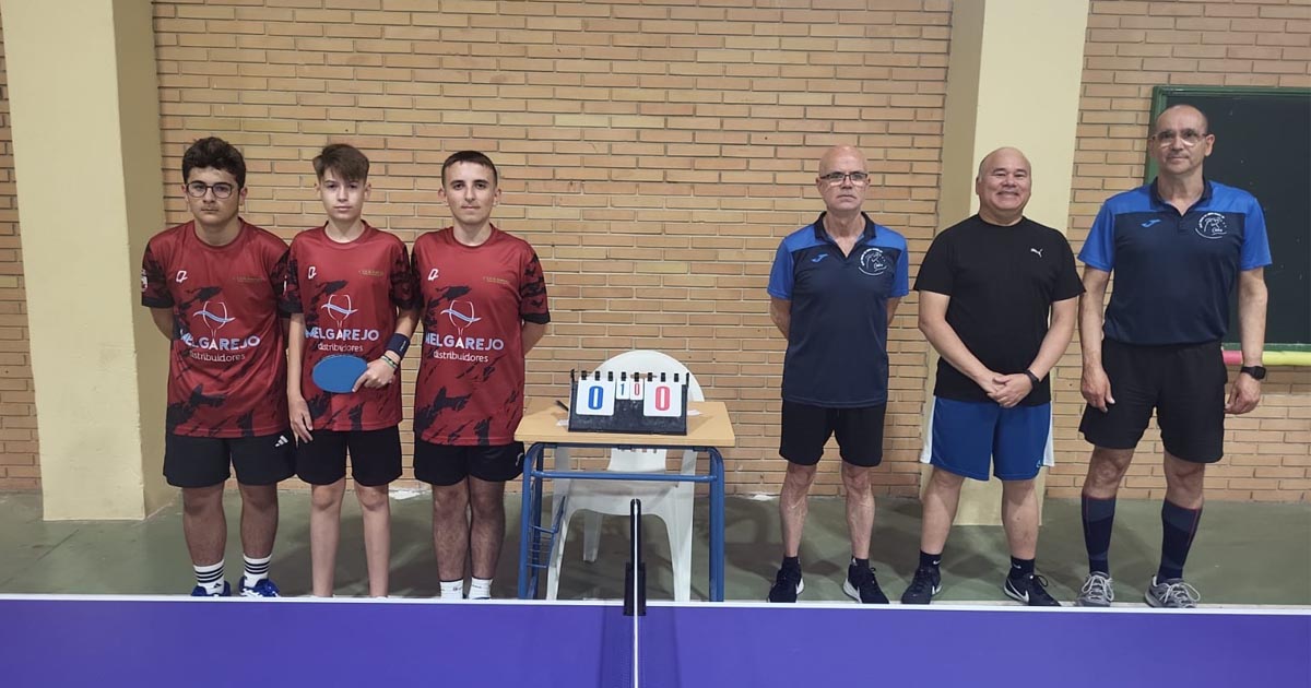 El CD El Puerto Tenis de Mesa jugará dos fases de ascenso tras una gran jornada de liga