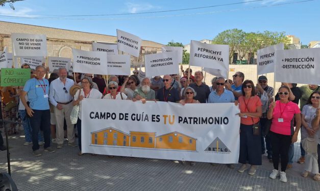 Betilo lleva al Campo de Guía sus reivindicaciones sobre la protección del patrimonio bodeguero