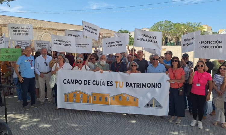 Betilo lleva al Campo de Guía sus reivindicaciones sobre la protección del patrimonio bodeguero