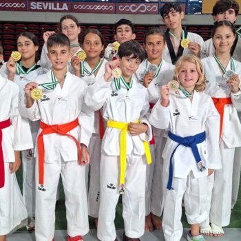 El Club Lee Puerto conquista siete oros en el Campeonato de Andalucía de Taekwondo