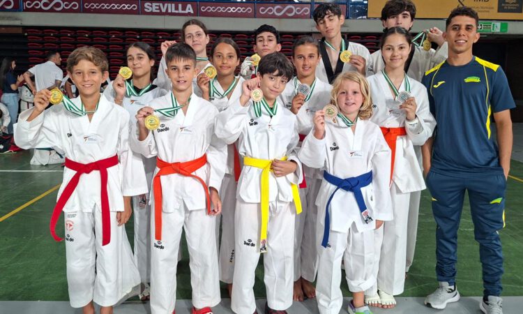El Club Lee Puerto conquista siete oros en el Campeonato de Andalucía de Taekwondo