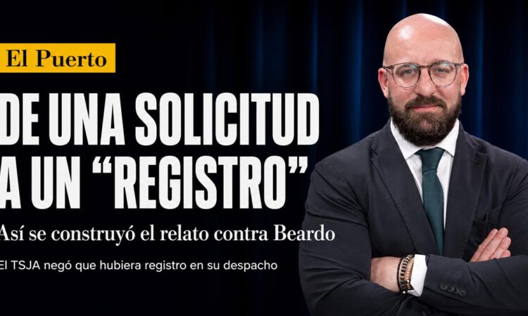 De una solicitud a un "registro": así se construyó el relato contra Beardo