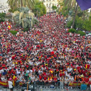 España conquista el Mundial ante Argentina y desata la fiesta en la Plaza Isaac Peral