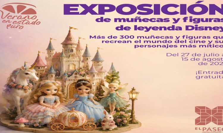 Más de 300 muñecas y figuras inspiradas en Disney protagonizan una exposición gratuita en El Paseo