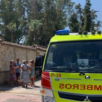 Una barbacoa descontrolada provoca un incendio en una vivienda de El Puerto