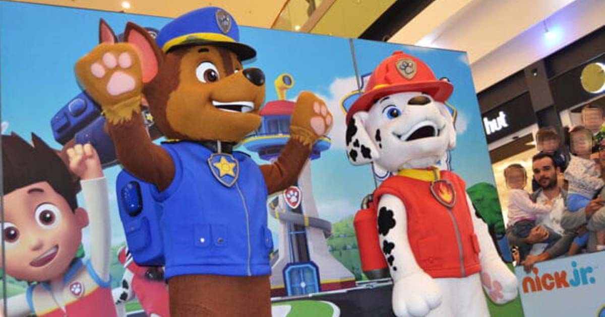 Chase, de La Patrulla Canina, visita El Paseo este viernes y sábado con encuentros para las familias