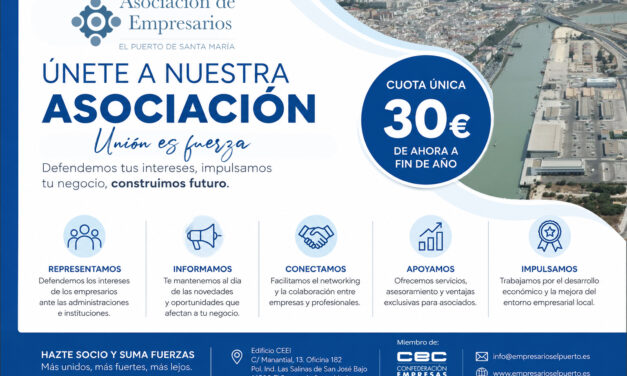 La Asociación de Empresarios lanza una campaña de afiliación por 30 euros hasta final de año
