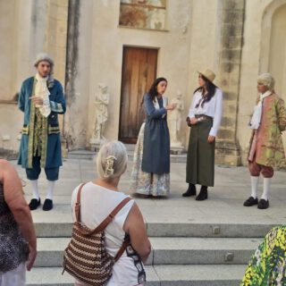 La ruta teatralizada de los Cargadores a Indias completa su segunda cita por el centro histórico Rutas teatralizadas El puerto