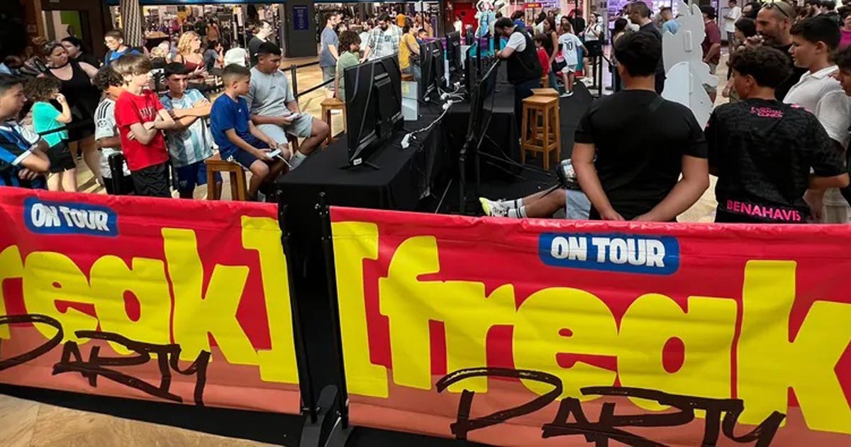 El Paseo acoge dos días de videojuegos, cultura geek y diversión gratuita con Freak Party
