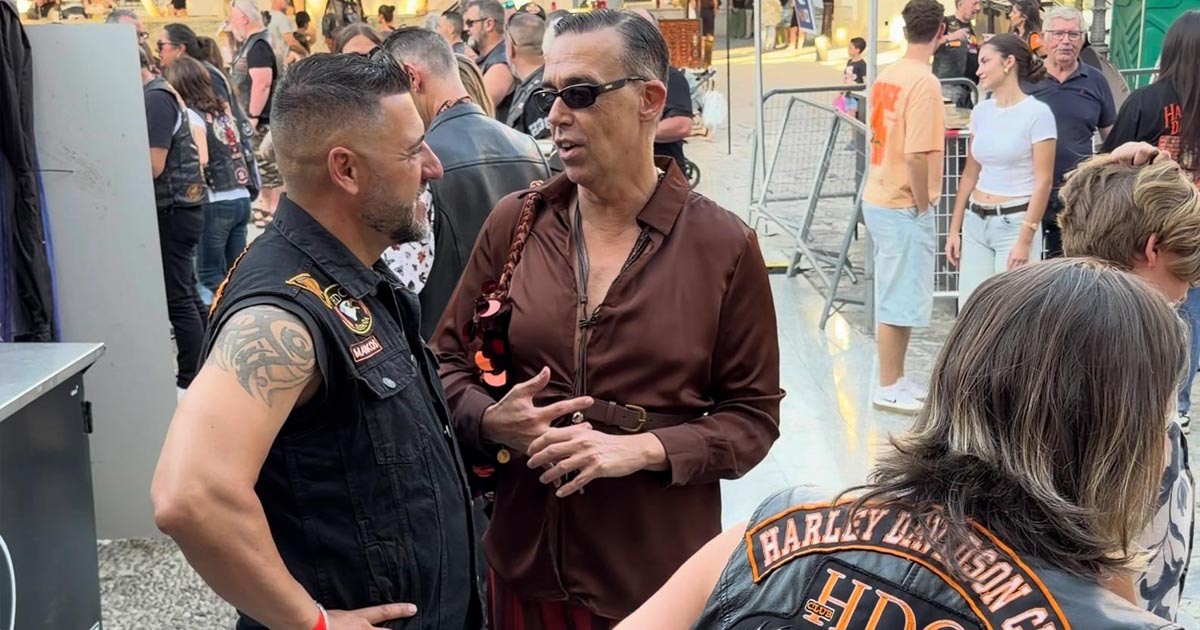 Más de 300 moteros llenan de ambiente El Puerto con la VIII Concentración Harley Davidson