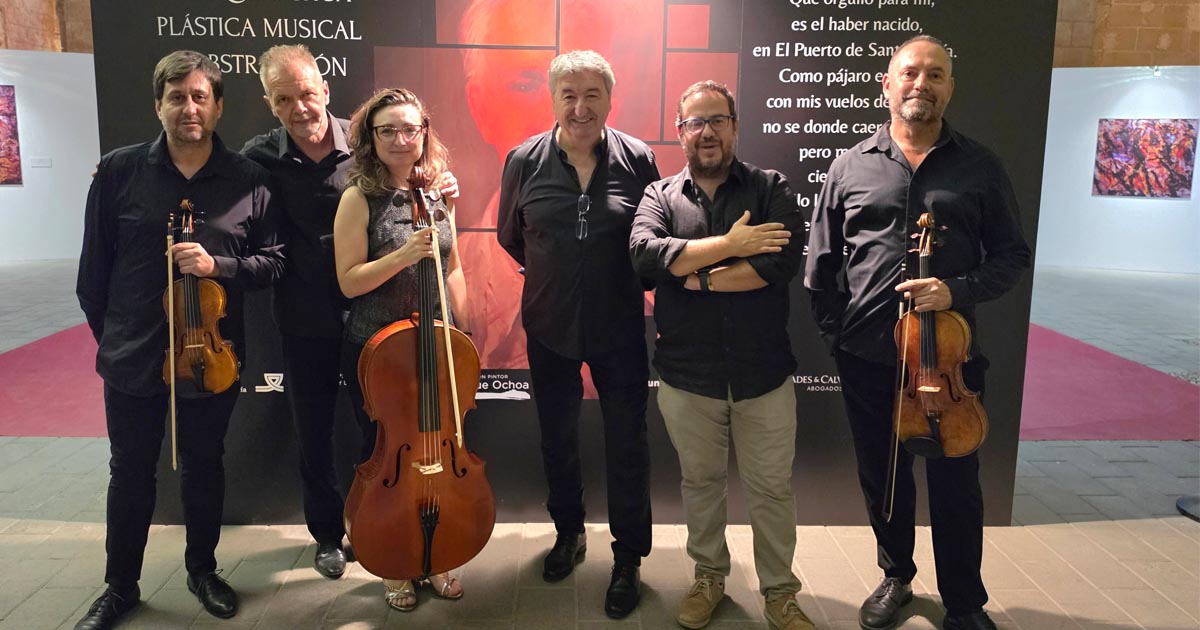 Música y pintura se fusionan en el Monasterio de la Victoria con Tótem Ensemble