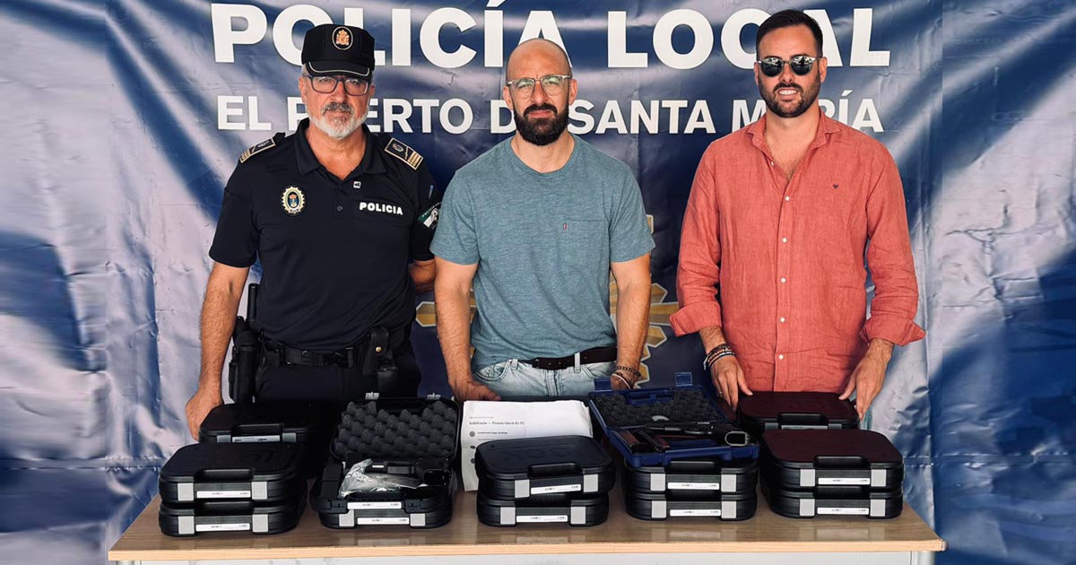 La Policía Local renueva sus armas después de 16 años con 50 nuevas pistolas