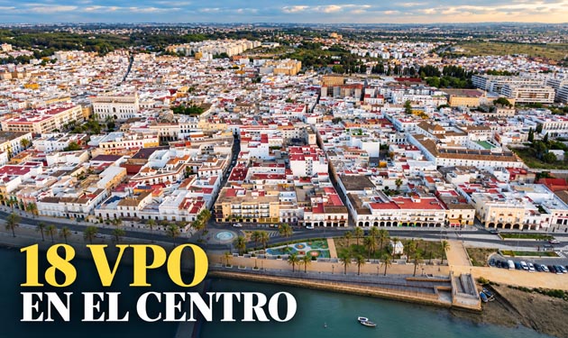El centro histórico de El Puerto suma el visto bueno a 18 VPO entre Cielos y La Rosa