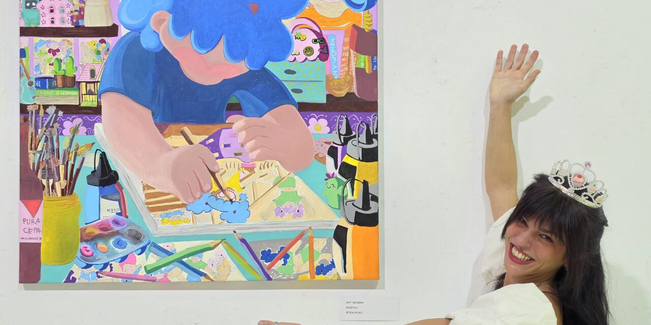 Nena Loaysa llena de color el Alfonso X con “Una chuchería súper dulce”